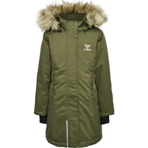 Hummel Coat Alma Tex Olive Night