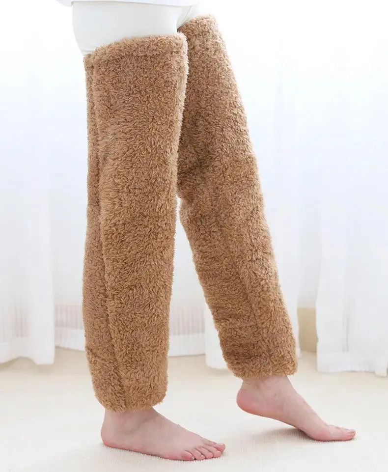 Introducing Our Cool Knee High Fuzzy Long Socks