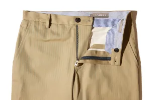 Jacobus (Slim) - Khaki Japanese Herringbone Chino