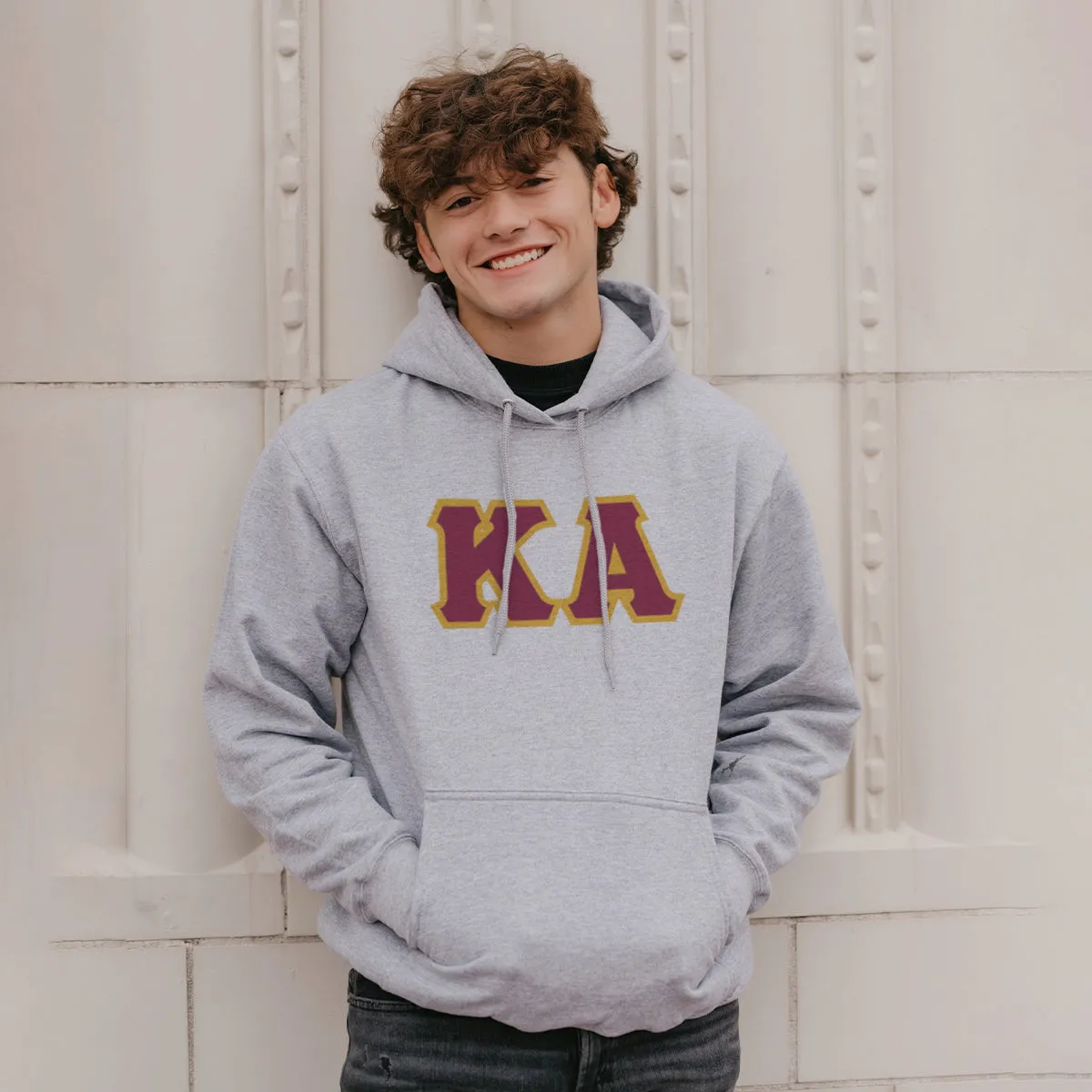 Kappa Alpha Greek Letter Graphic Hoodie