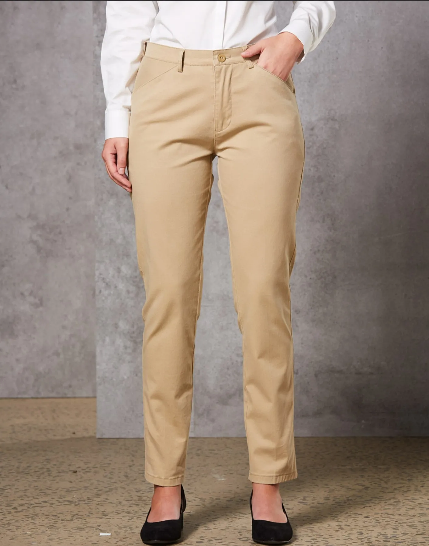 LADIES BOSTON CHINO