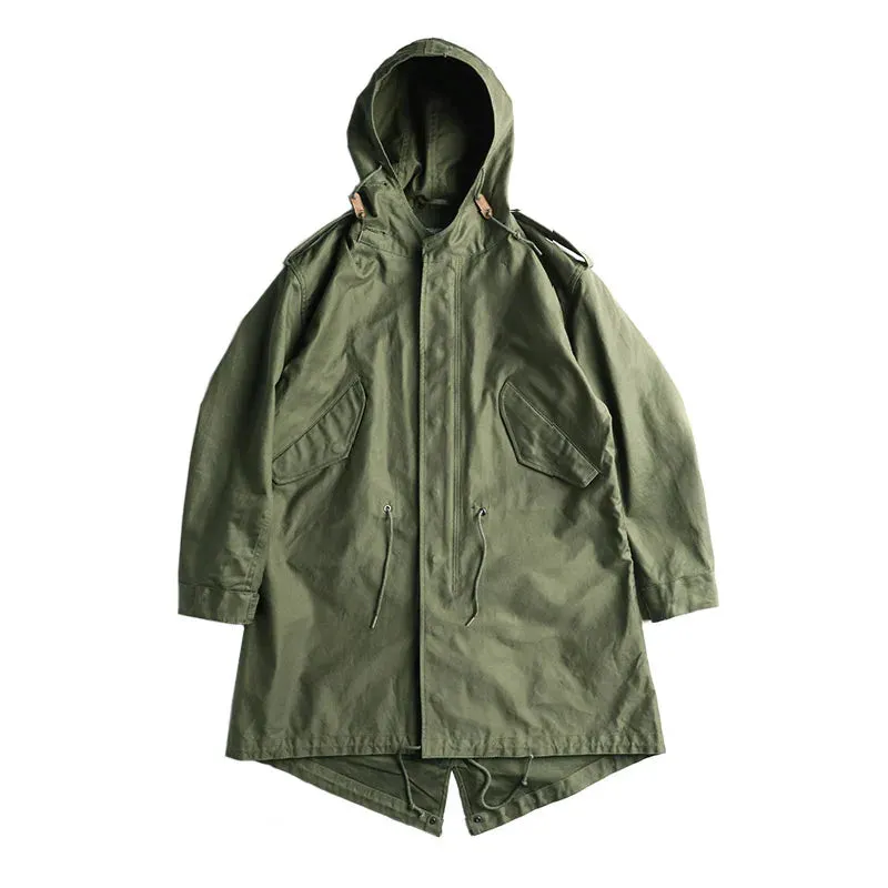 M-51 Fishtail Parka Military Uniform for Men - Olive Drab