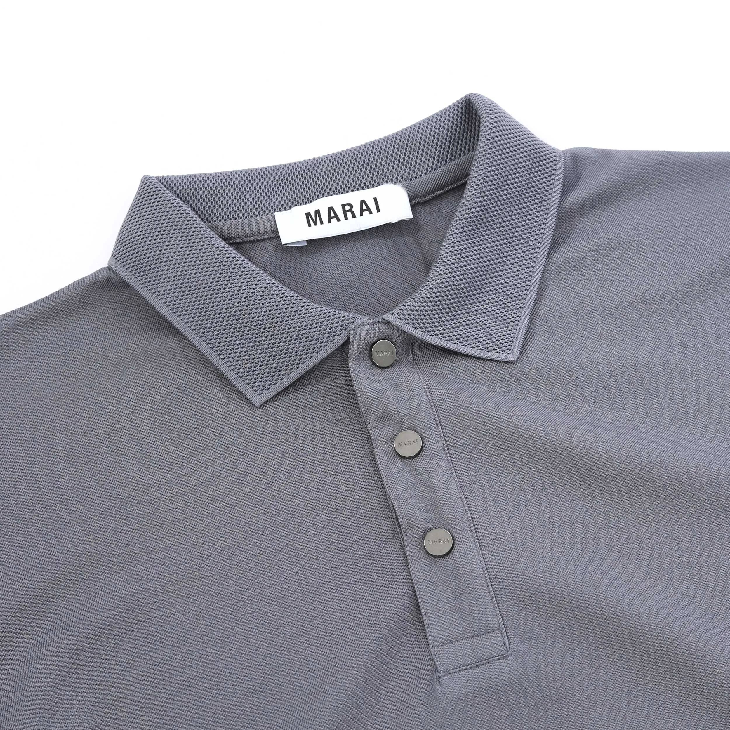 Marai Pique Polo Shirt in Turbulence