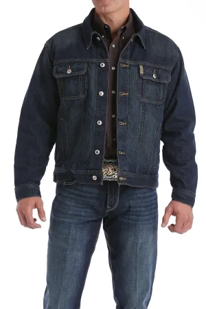 Men's Cinch Dark Stonewash Denim Jacket - MWJ1122014