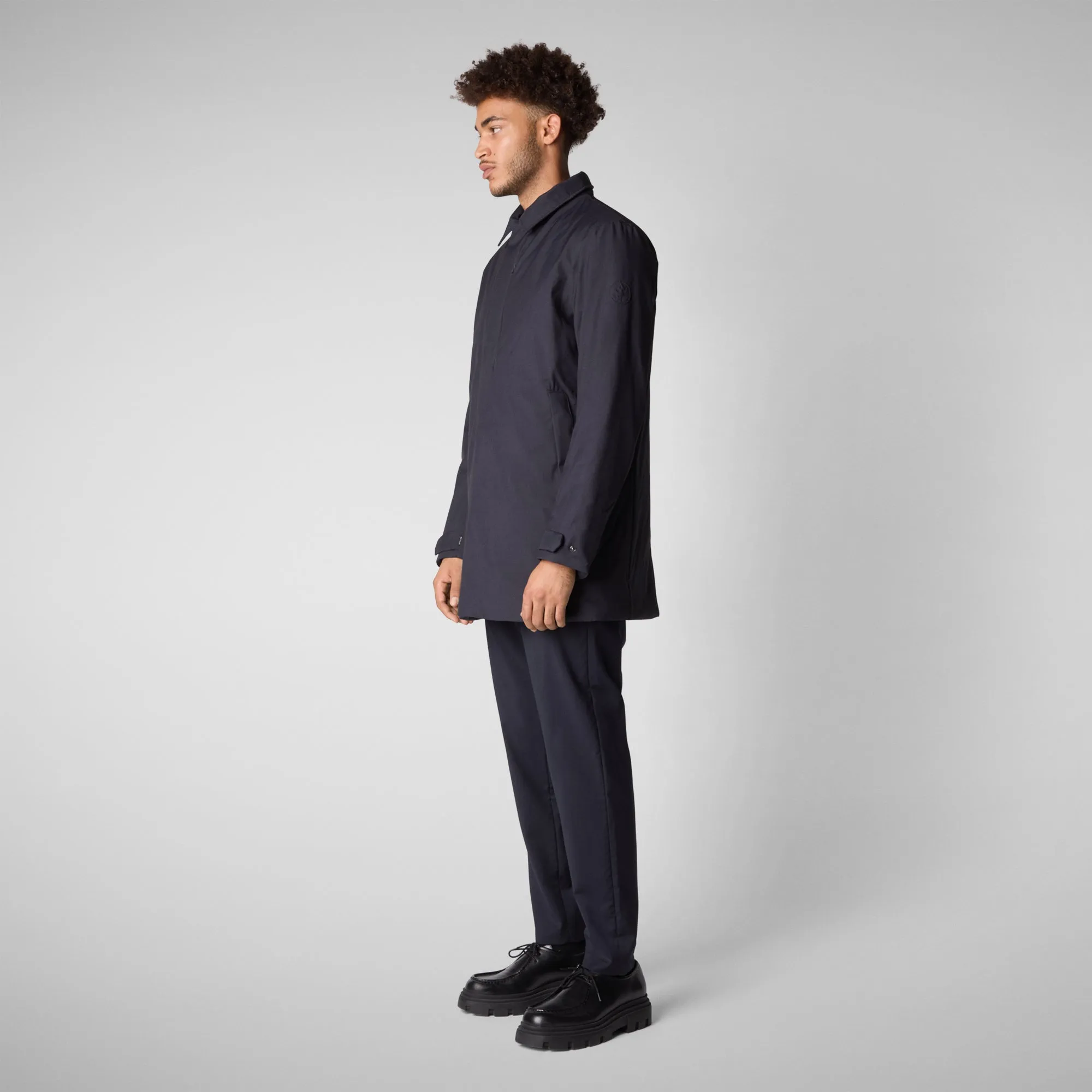 Men's coat sam in blue black