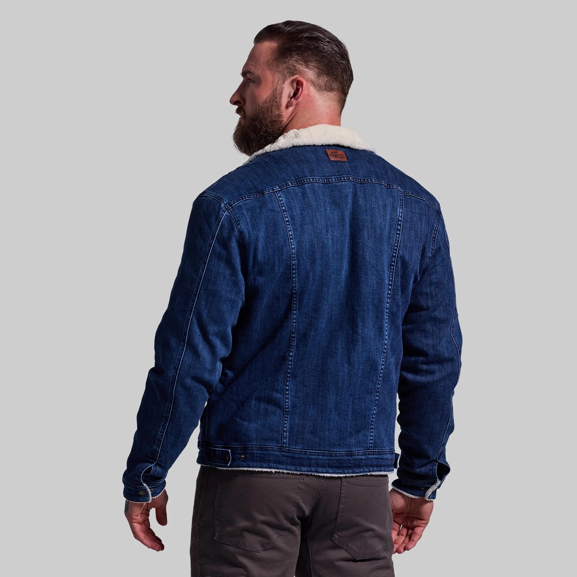 Men's FLEX Stretchy Pioneer Jacket 2.0 (Vintage Dark Wash)