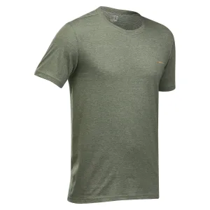 Men's hiking T-shirt Quechua NH500 Fresh, khaki