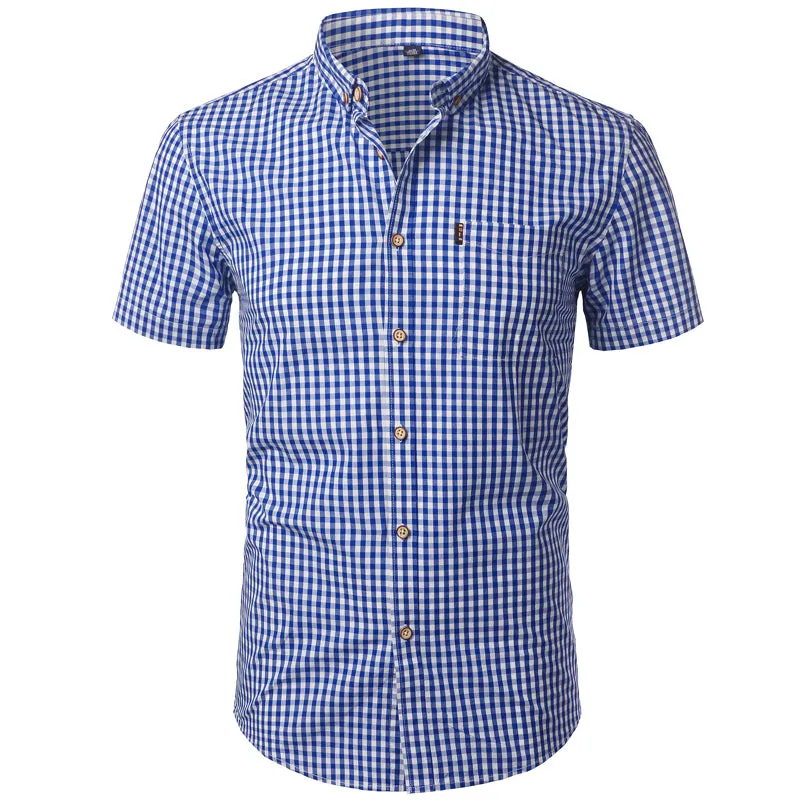 Pologize™ Checkered Button-Down Shirt