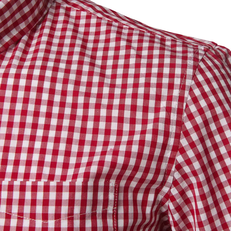 Pologize™ Checkered Button-Down Shirt