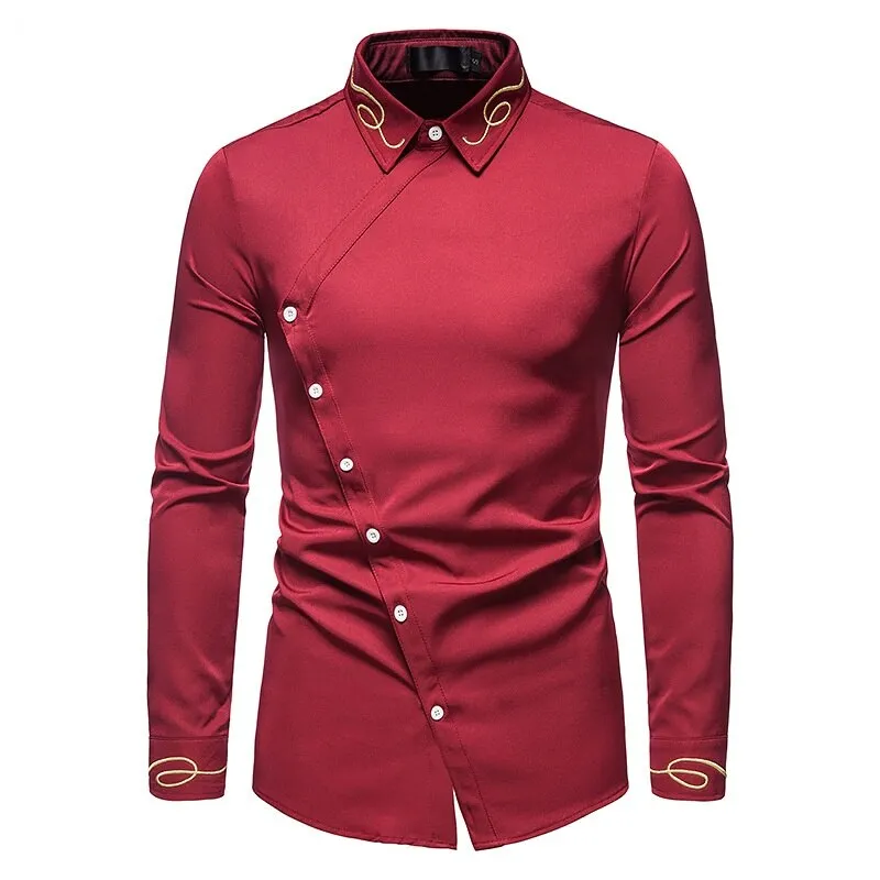 Pologize™ Fio Asymmetric Long Sleeve Shirt