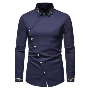 Pologize™ Fio Asymmetric Long Sleeve Shirt