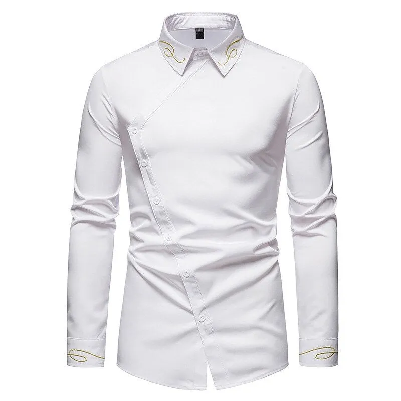 Pologize™ Fio Asymmetric Long Sleeve Shirt