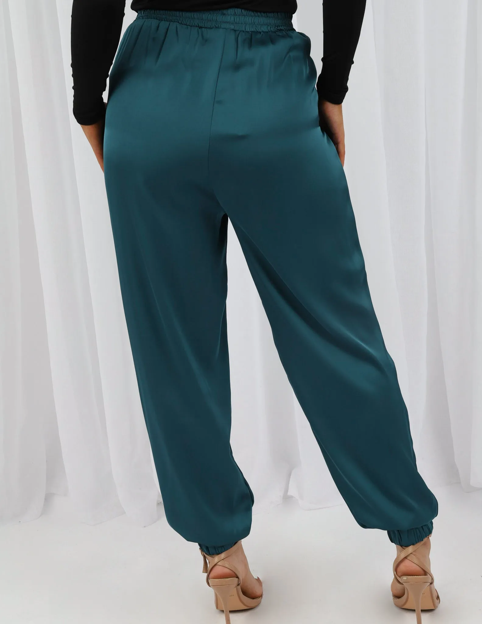 Porsha Satin Chino Pants