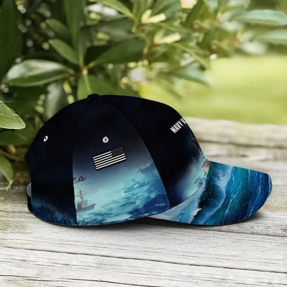 Poseidon Navy Veteran Baseball Cap Coolspod