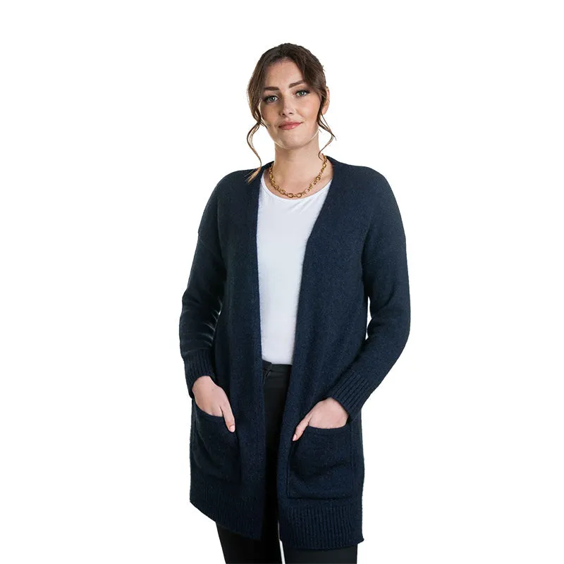 Premium Possum and Merino Wool - Longline Cardigan