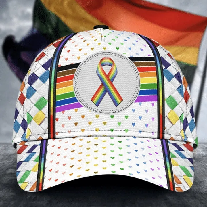 Pride Baseball Cap Hat, USA Flag Eagle LGBT Printing 3D Baseball Cap Hat, Pride Accessories