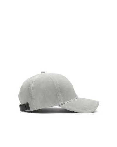 Rag & Bone - Marilyn Baseball Cap in Grey Suede