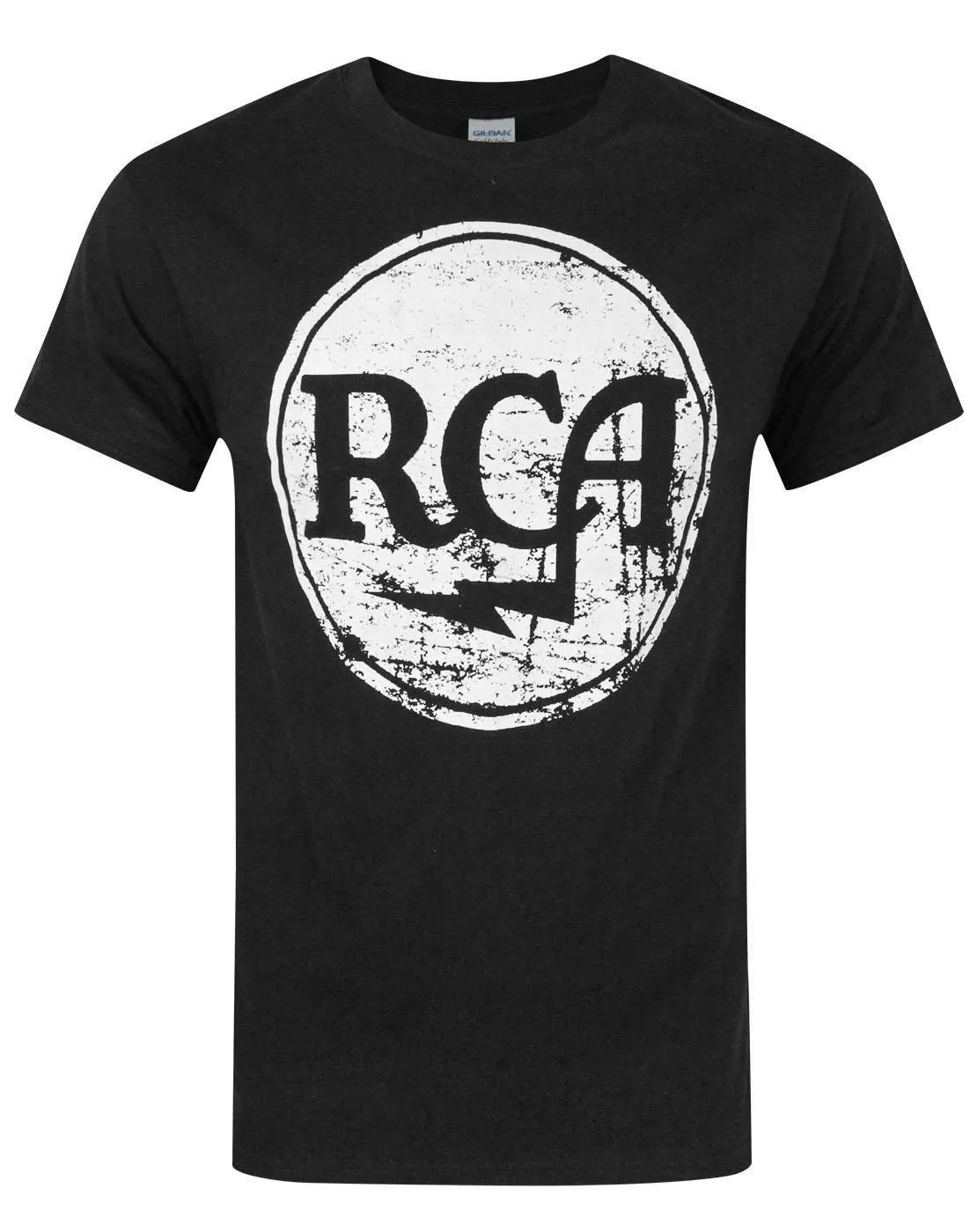 RCA Mens Black Short Sleeved T-Shirt