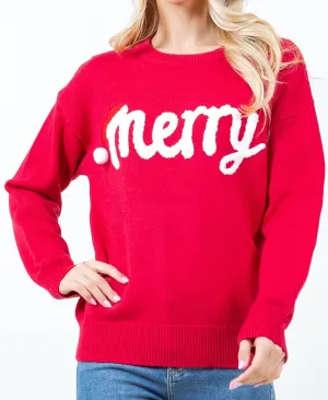 Red Merry Sweater