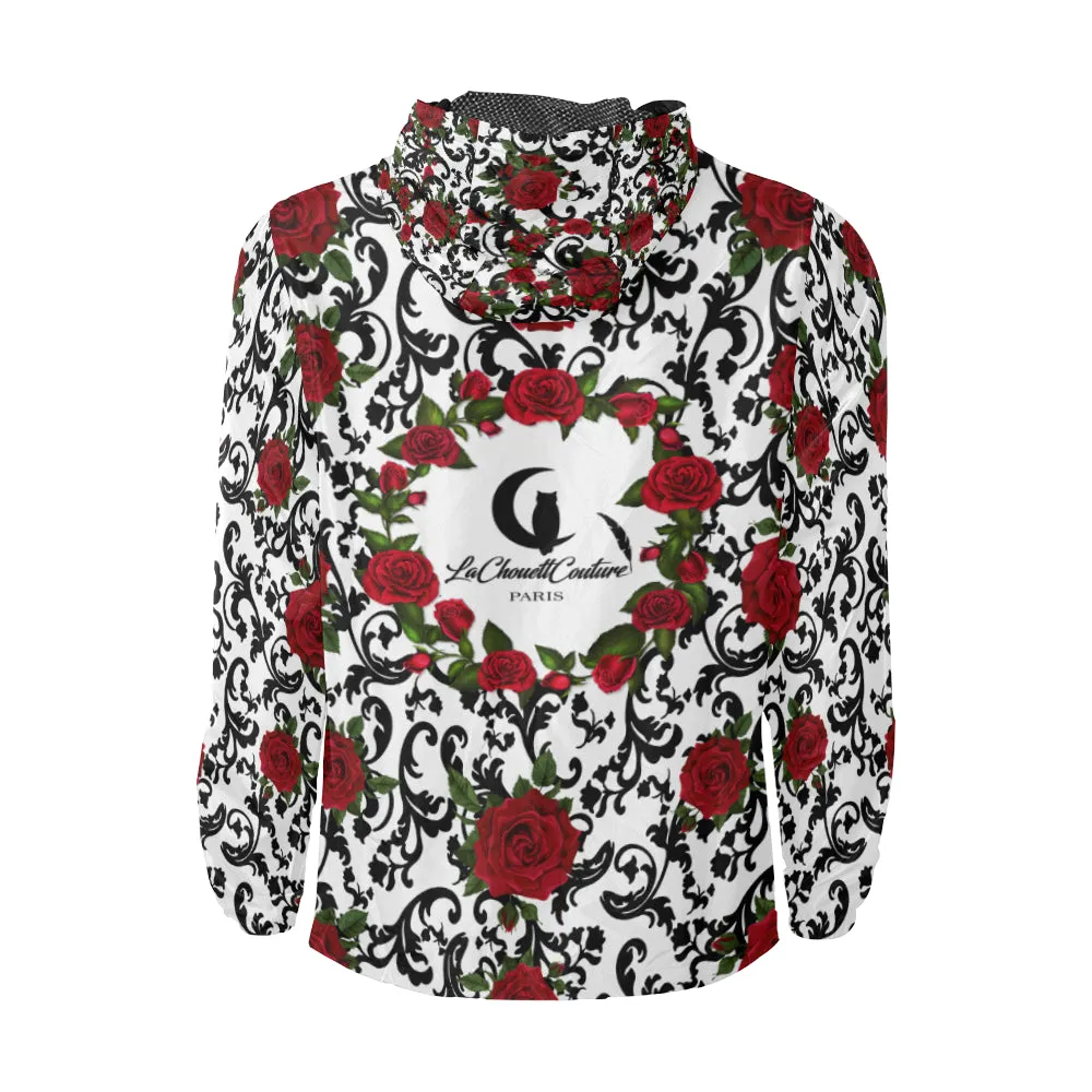 RED ROSES Unisex All Over Print Windbreaker