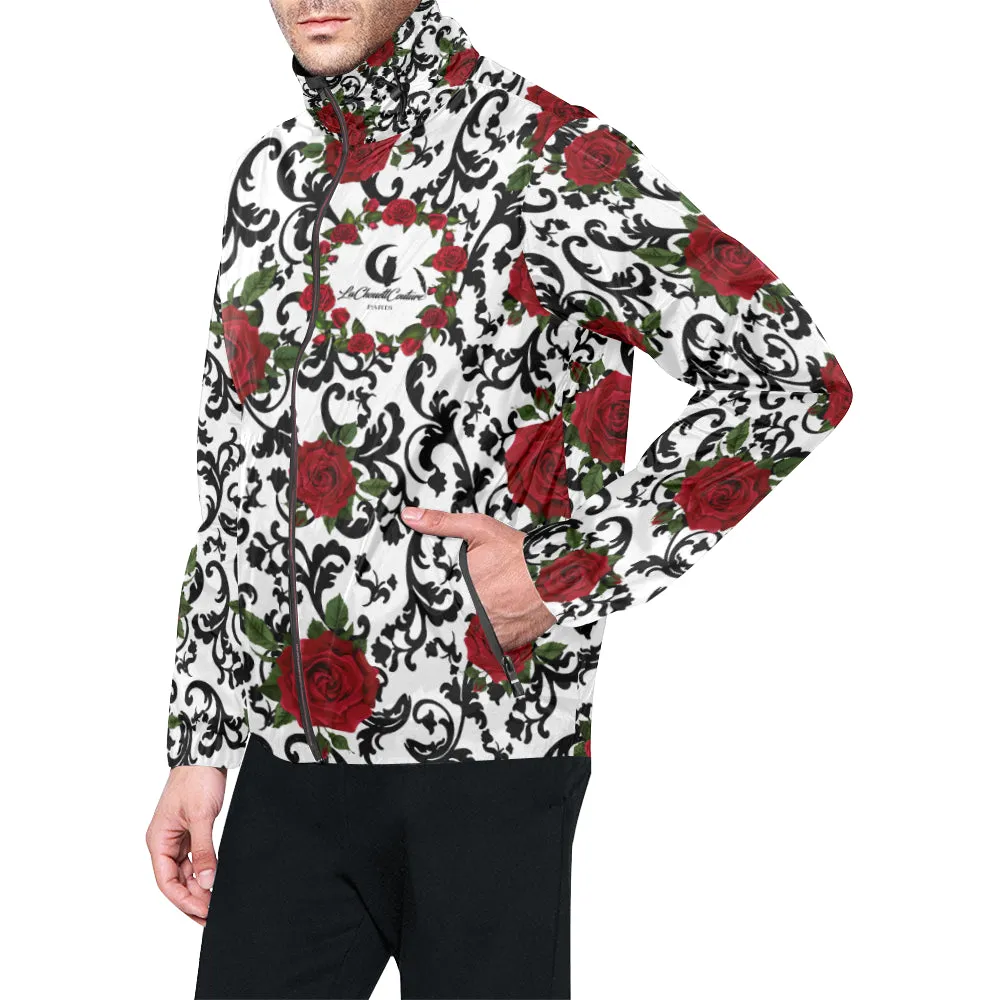 RED ROSES Unisex All Over Print Windbreaker