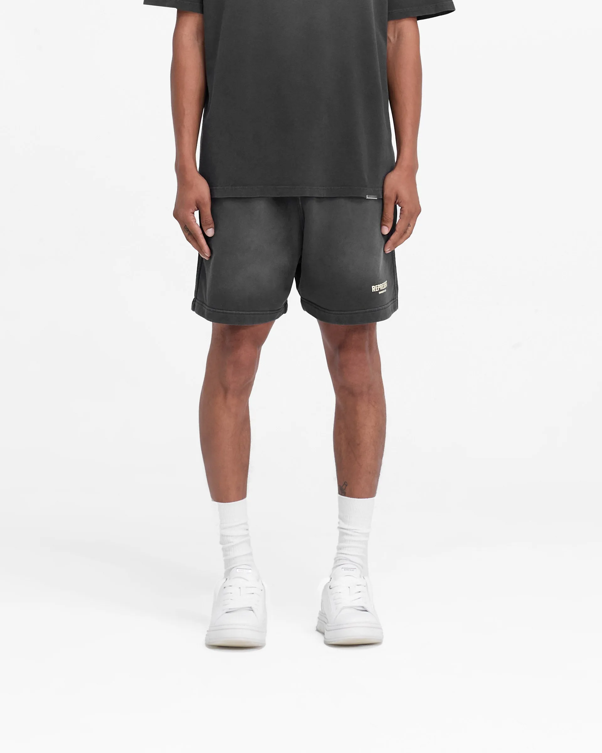 Represent Owners Club Shorts - Aged Black