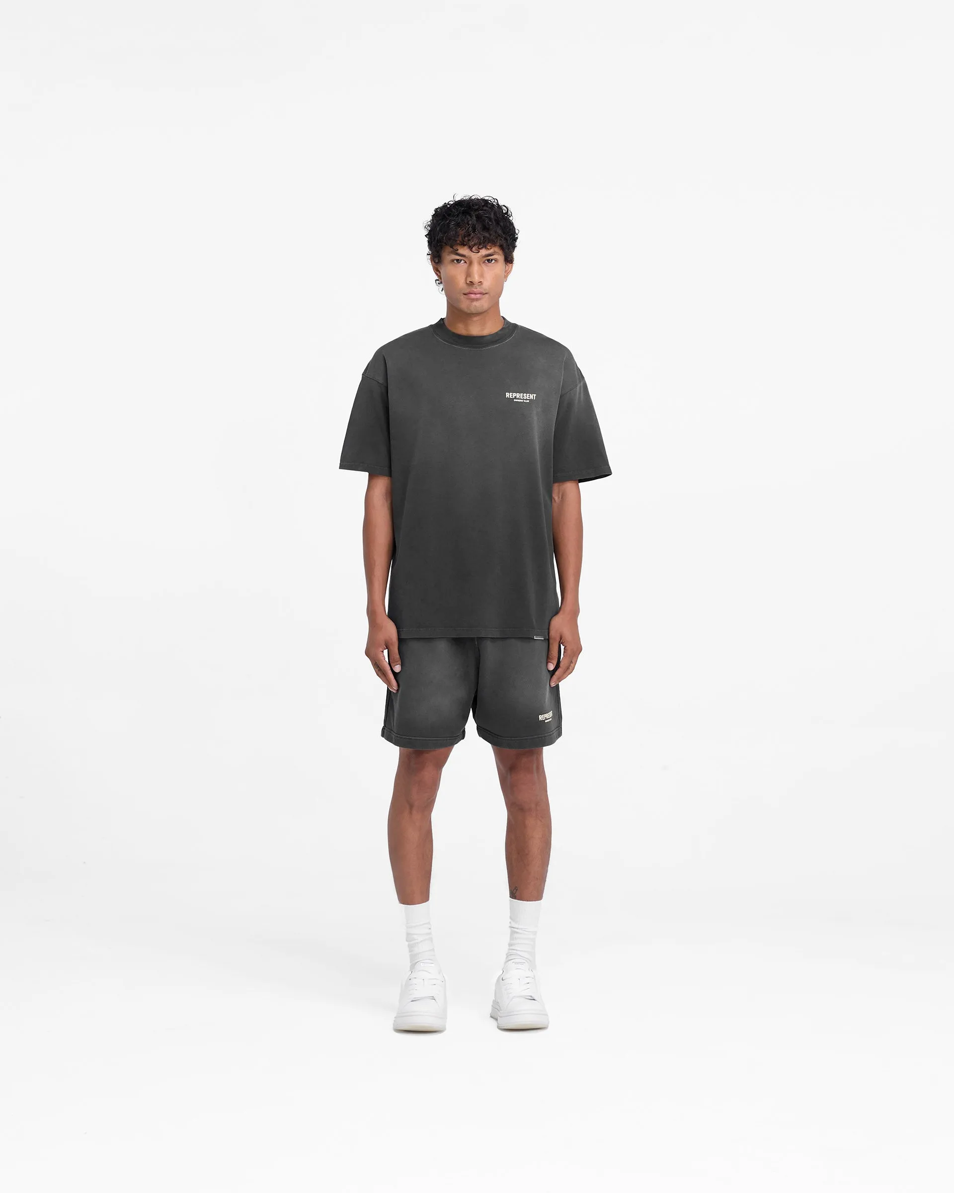 Represent Owners Club Shorts - Aged Black