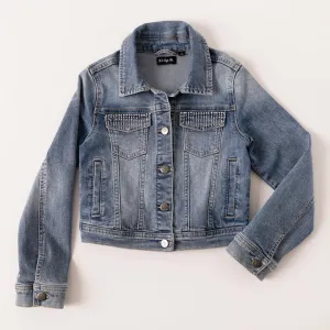 Rhinestone Jean Jacket