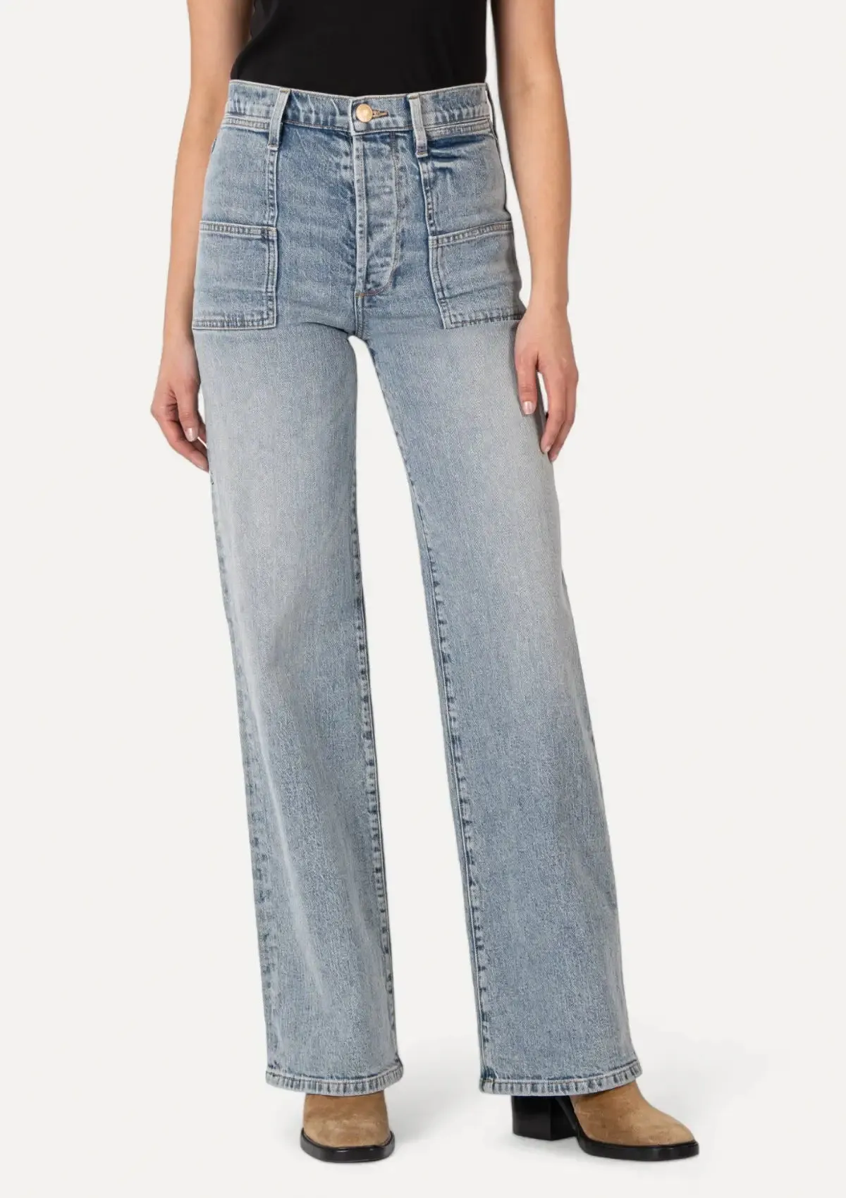 Sienna High Rise Jeans - Must With Medium