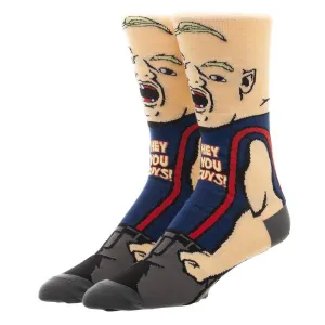 Sloth The Goonies Cartoon Socks, Fun Novelty Unisex 360 Degree Artwork Character Designed Crew Socks