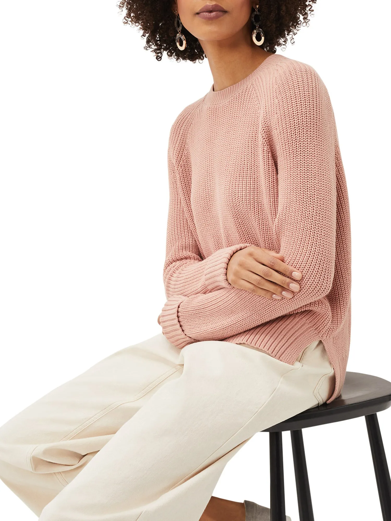 Susan Textured Knitted Jumper