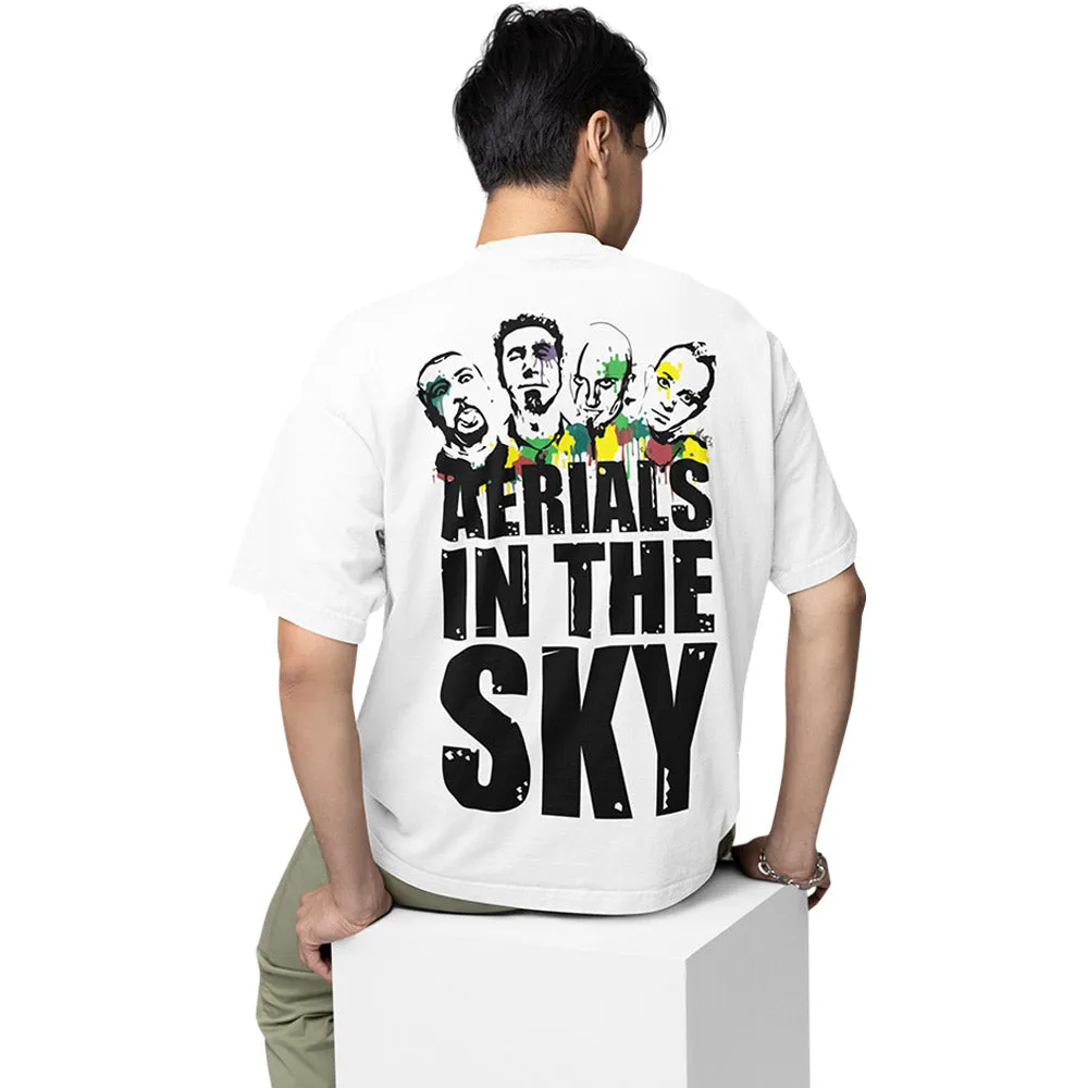 System Of A Down Oversized T shirt - Aerials In The Sky