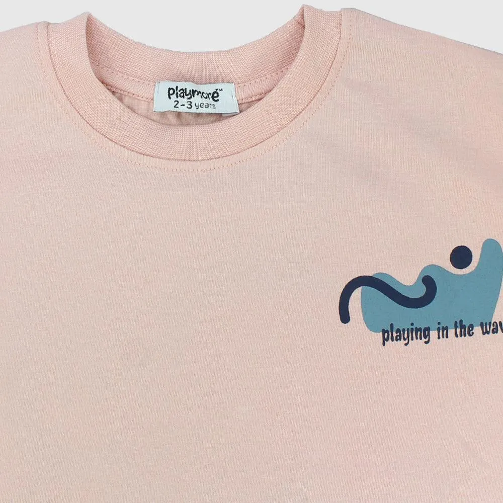 Unisex "Playing In The Waves" Short-Sleeved T-Shirt