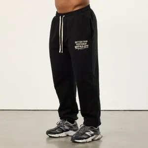 Vanquish Bodybuilding Black Oversized Sweatpants