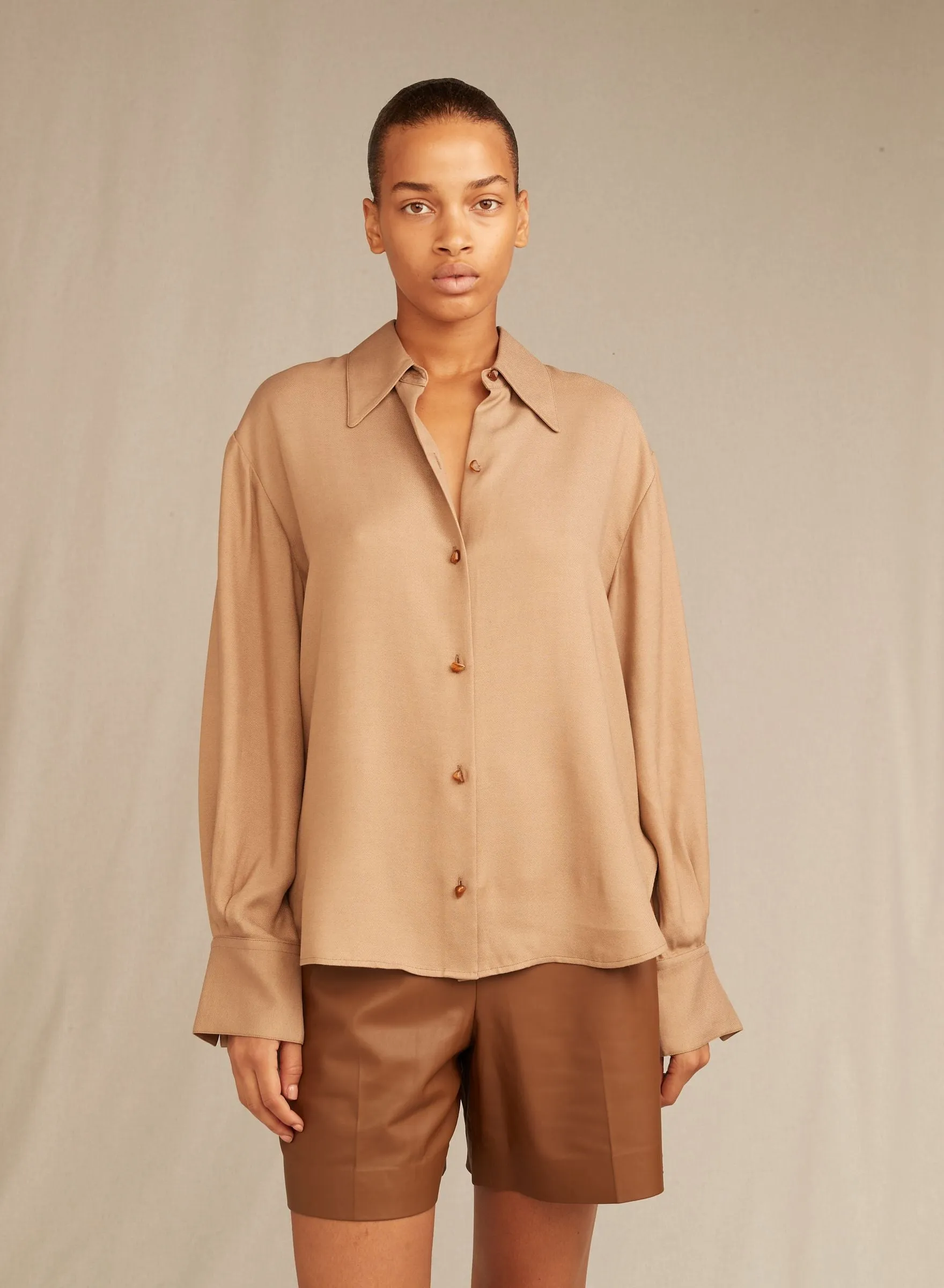 Vince Long Sleeve Button Down Shirt