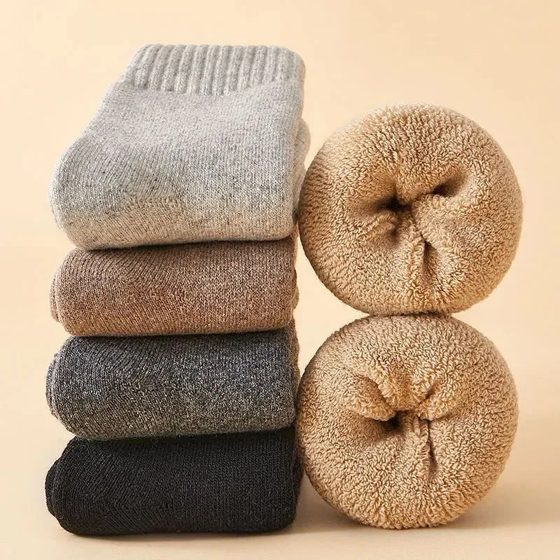 Warm Wool Socks 4 Pack