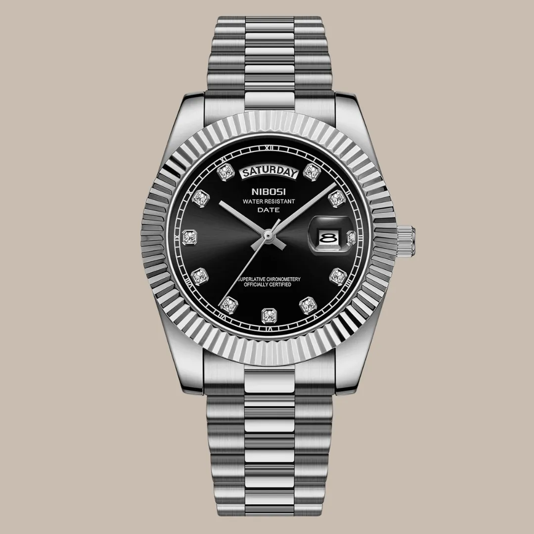 Waterproof Stainless Steel Classic Watches