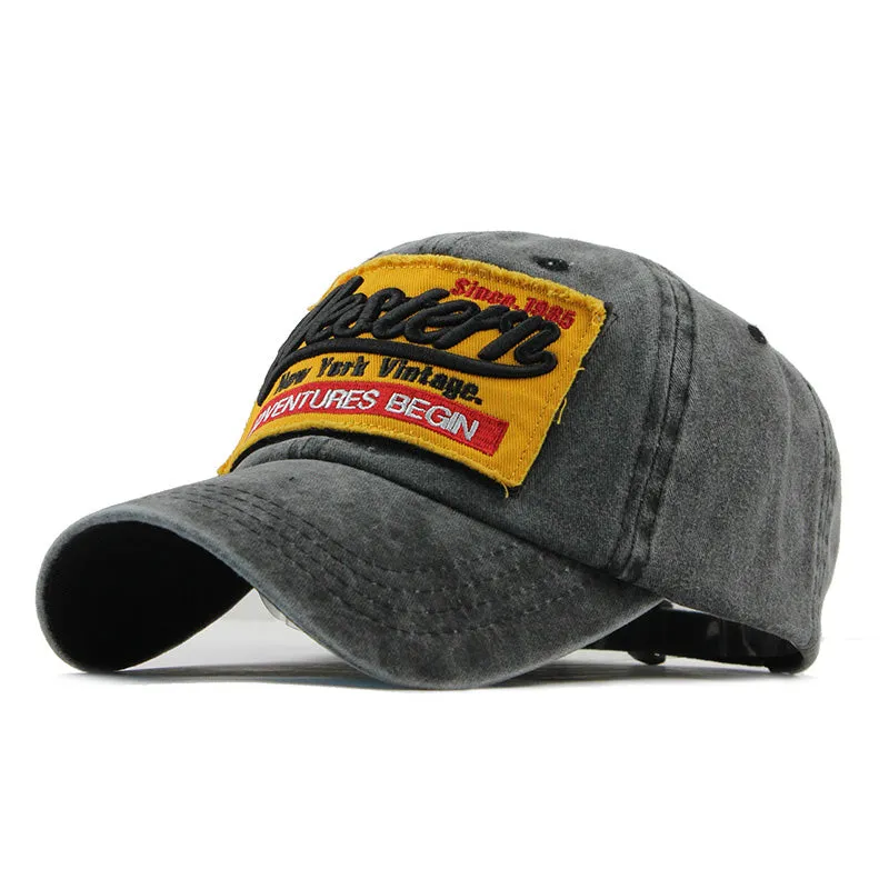 Western Patched Baseball Cap