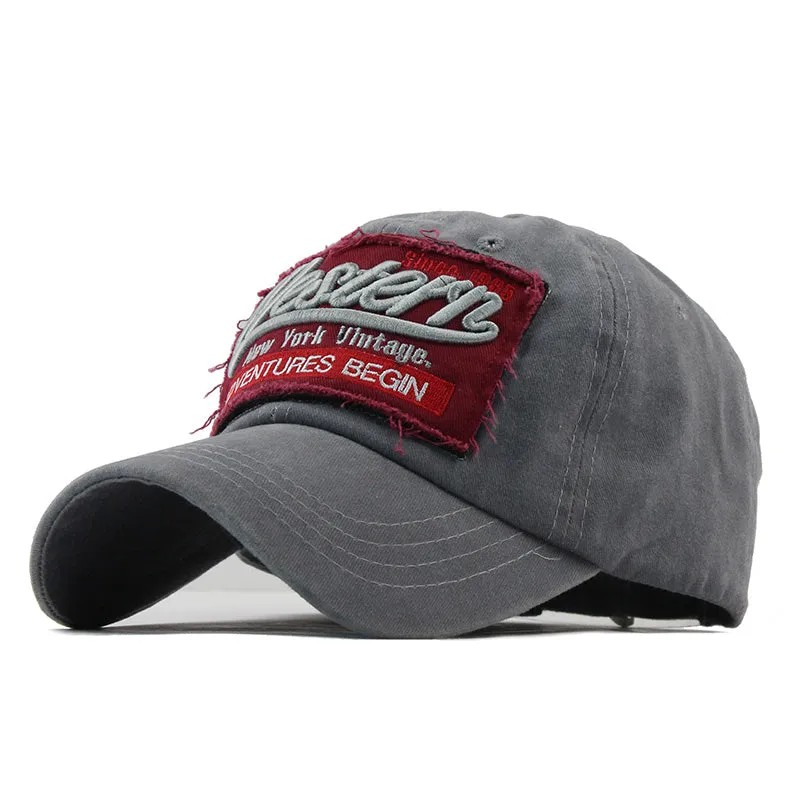 Western Patched Baseball Cap