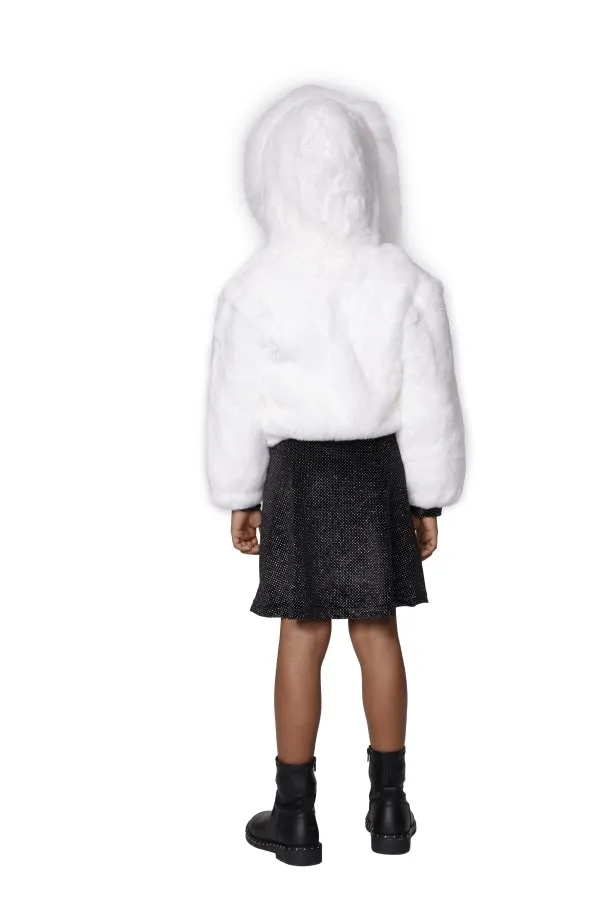 White Rabbit Children's Parka with White Fox