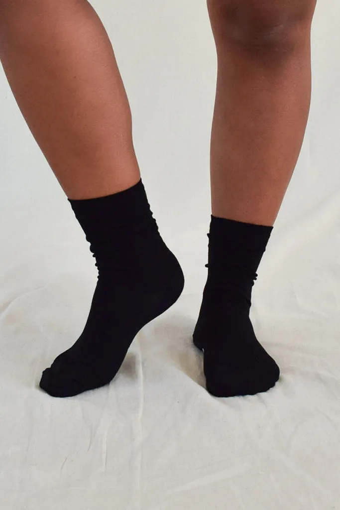 Women's Bamboo Business Socks 3 Pack - Black